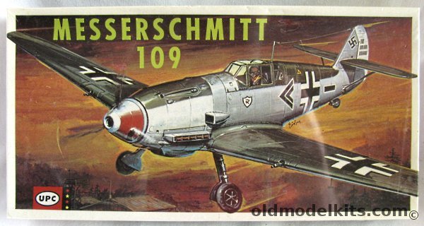 UPC 1/48 Messerschmitt Bf-109E - (Ex-Monogram), 5072-100 plastic model kit